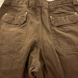 Duluth Trading Co Men's Dark Brown Cargo Pants 36x36